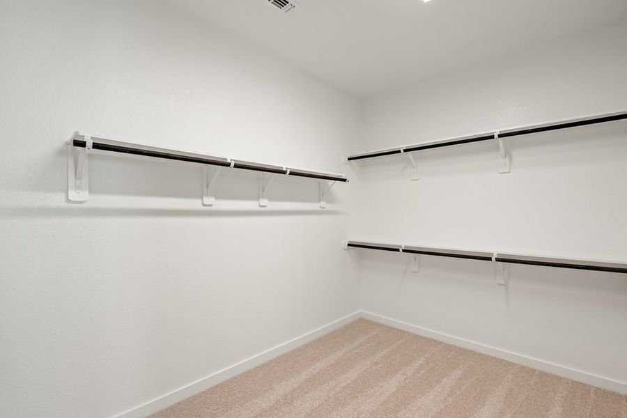 Spacious, unfurnished interior of a new home in Park Collection at Lariat, Liberty Hill (Image 31). Spacious, unfurnished interior of a new home in Park Collection at Lariat, Liberty Hill (Image 31).