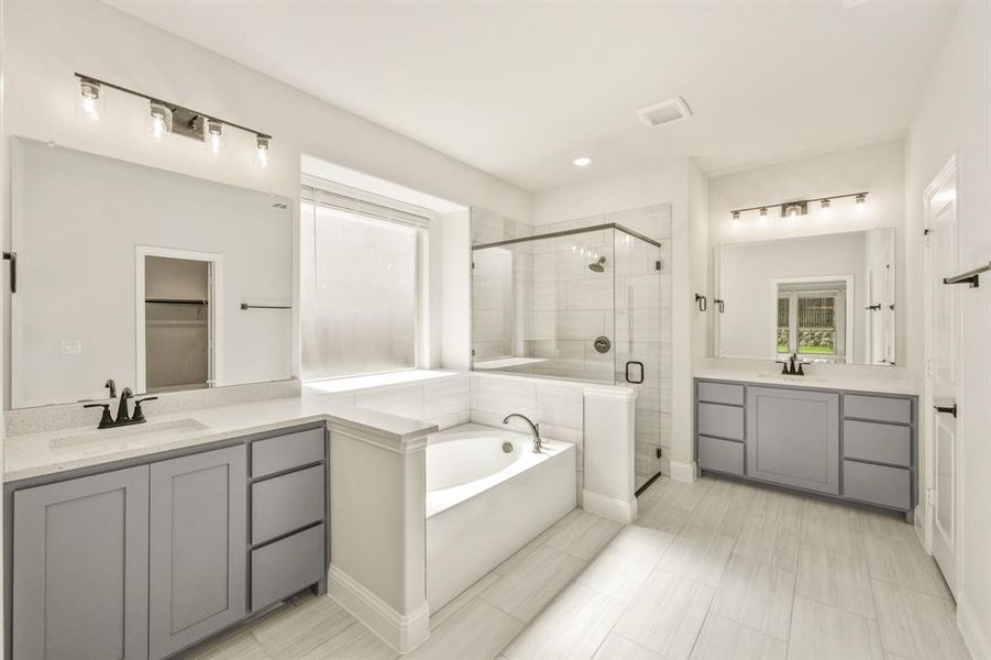 Furnished interior view inside a new home in Maplewood, Glenn Heights (Image 9). Furnished interior view inside a new home in Maplewood, Glenn Heights (Image 9).