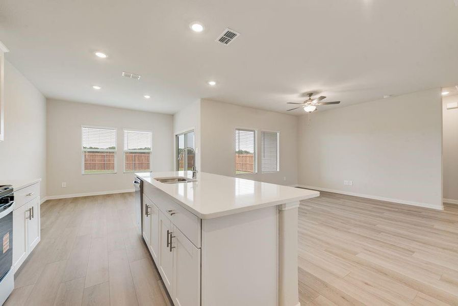 Furnished interior view inside a new home in Stella Hills, Denton (Image 14).