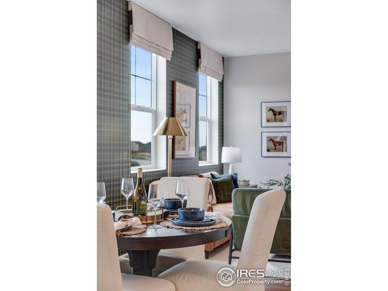 Furnished interior view inside a new home in Vista Meadows, Fort Lupton (Image 29).