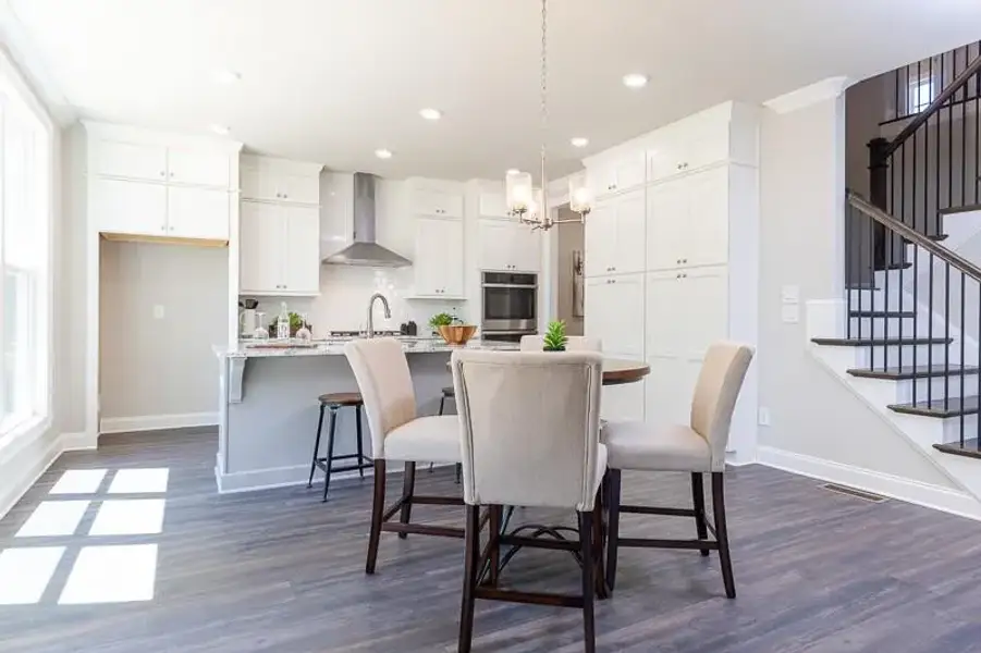 Furnished interior view inside a new home in Aberdeen, Hoschton (Image 41).