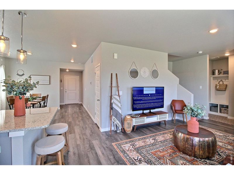 Furnished interior view inside a new home in Liberty Draw, Evans (Image 35). Furnished interior view inside a new home in Liberty Draw, Evans (Image 35).