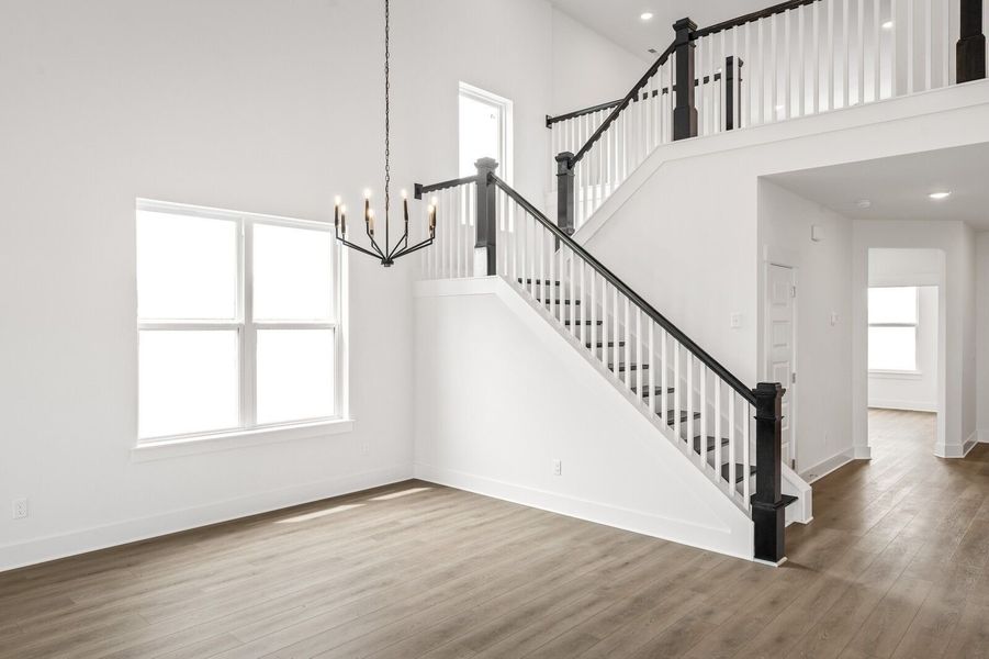 Spacious, unfurnished interior of a new home in Woods Crossing, Gallatin (Image 48).