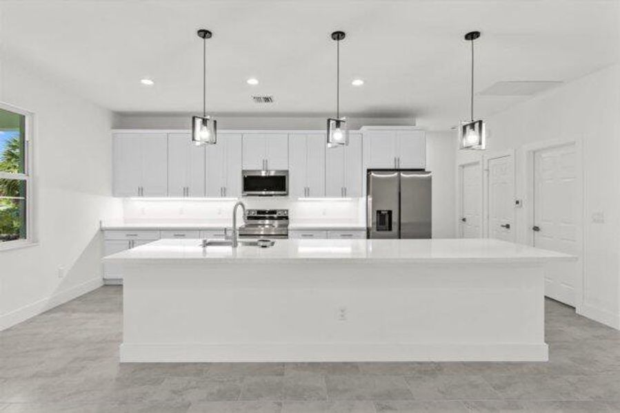 Furnished interior view inside a new home in , Vero Beach (Image 14).