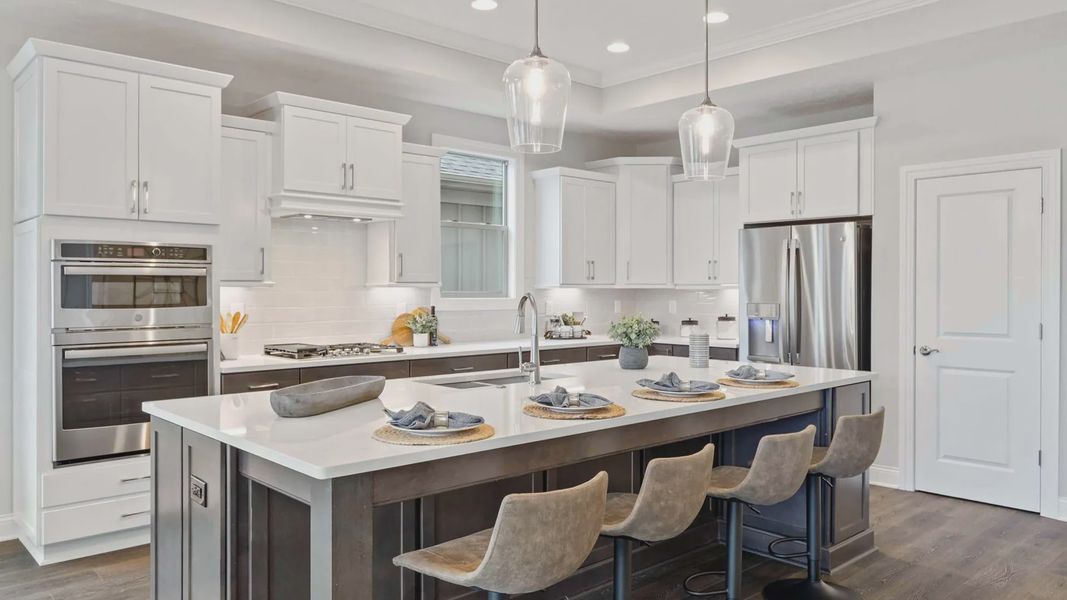 Representative furnished interior of a home built from the Torino by Epcon Communities in The Courtyards at Franklin Road, Murfreesboro (Image 10).