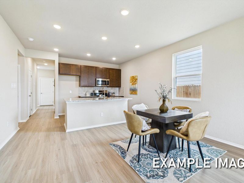 Representative furnished interior of a home built from the The Comal C by Davidson Homes LLC in Applewhite Meadows, San Antonio (Image 8).