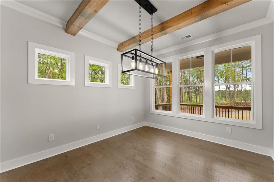 Spacious, unfurnished interior of a new home in , Dawsonville (Image 17). Spacious, unfurnished interior of a new home in , Dawsonville (Image 17).