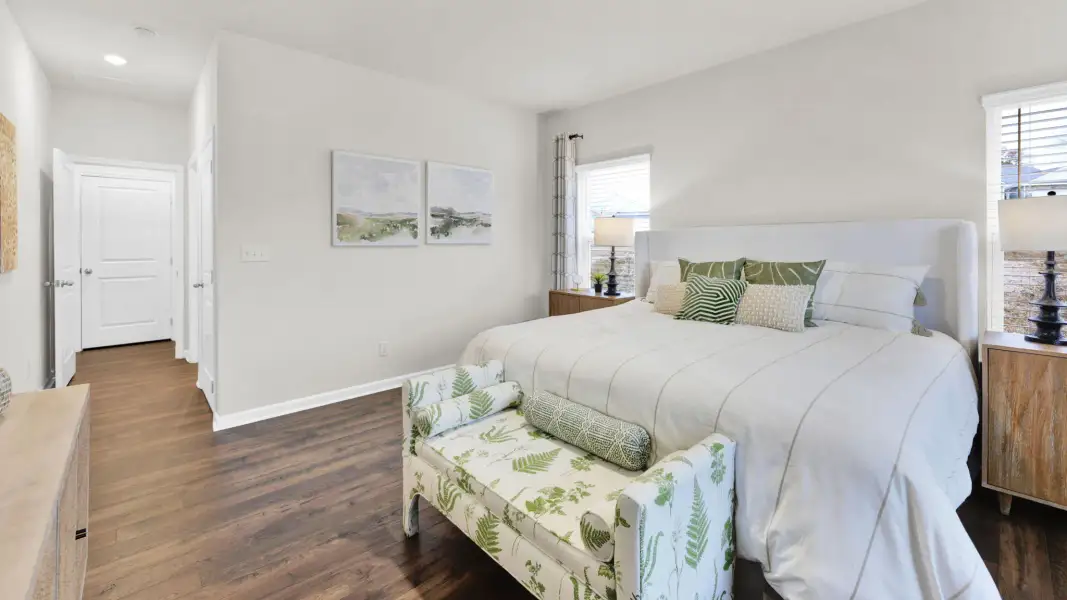 Furnished interior view inside a new home in Millstone Village, Morristown (Image 23).