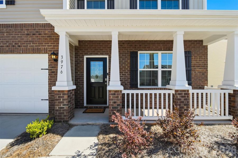 Exterior details and patio area of a home in Cline Village, Conover (Image 29).