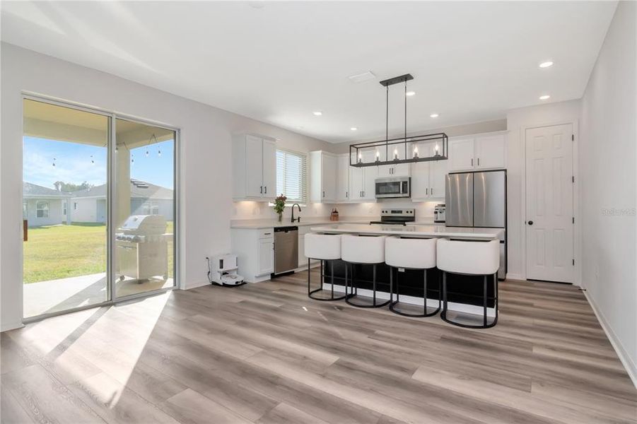 Furnished interior view inside a new home in Riverstone, Land O' Lakes (Image 18). Furnished interior view inside a new home in Riverstone, Land O' Lakes (Image 18).