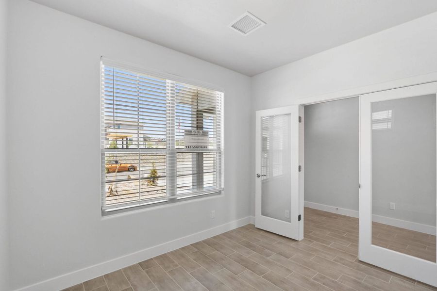 Spacious, unfurnished interior of a new home in The View at Desert Springs | Thoughtful Collection, El Paso (Image 15). Spacious, unfurnished interior of a new home in The View at Desert Springs | Thoughtful Collection, El Paso (Image 15).