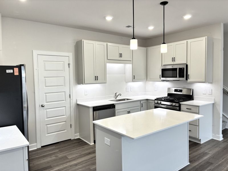 Furnished interior view inside a new home in Reidville Town Center, Reidville (Image 9). Furnished interior view inside a new home in Reidville Town Center, Reidville (Image 9).