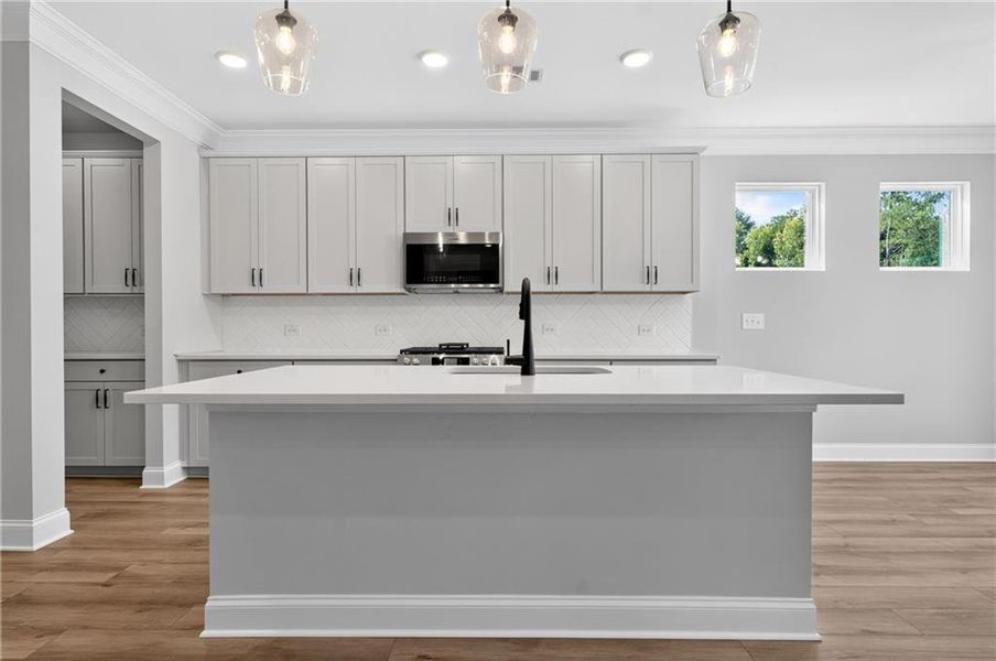 Furnished interior view inside a new home in , Loganville (Image 18).