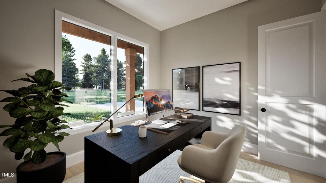 Downstairs Study Opt. 1