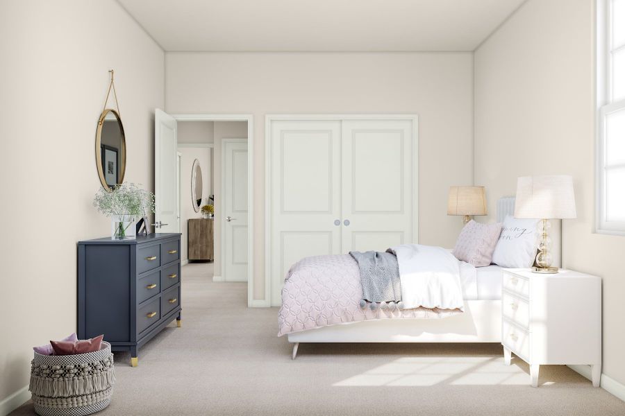 Representative furnished interior of a home built from the B by Tri Pointe Homes in Candelas Townhomes, Arvada (Image 16).