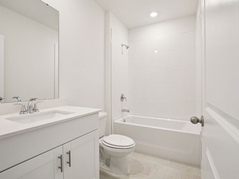 Furnished interior view inside a new home in Wynnstone - Signature Series, Davenport (Image 7).