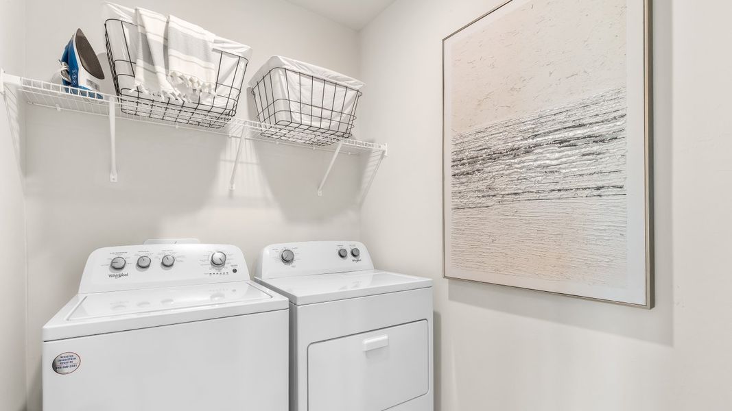 Representative interior finishes for a home built from the Carrington by D.R. Horton in Central Parc, North Port (Image 16).