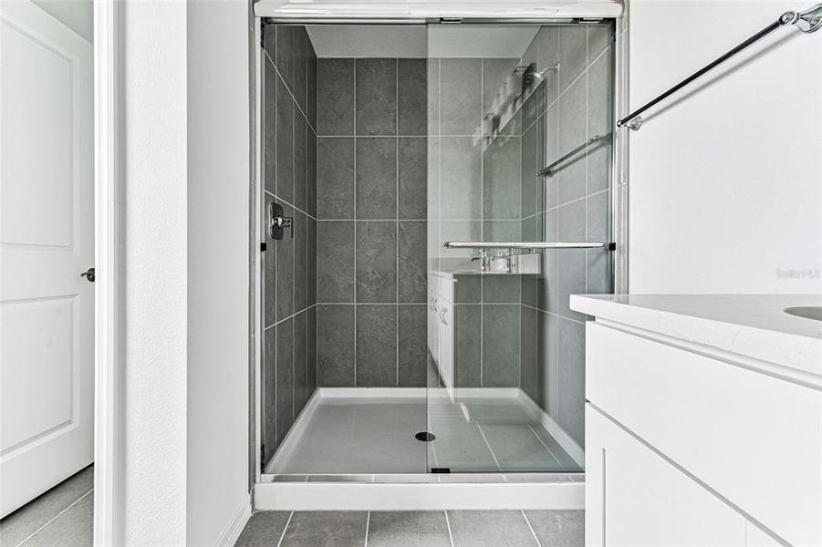 Close-up of interior finishes inside a home in Southpointe, Palmetto (Image 12).