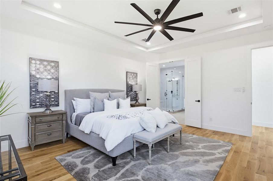 Furnished interior view inside a new home in , Dallas (Image 13). Furnished interior view inside a new home in , Dallas (Image 13).