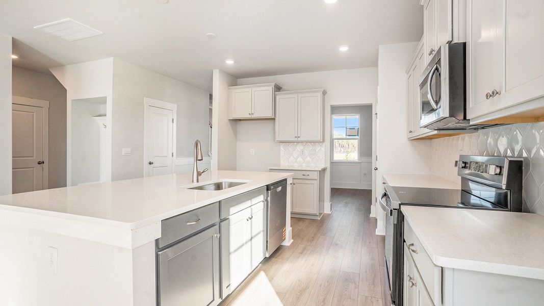 Furnished interior view inside a new home in Coastal Farms, Conway (Image 6).