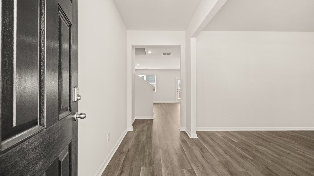 Representative unfurnished interior of a home built from the Hayden by D.R. Horton in Oakchase at Hampton, Hampton (Image 31).
