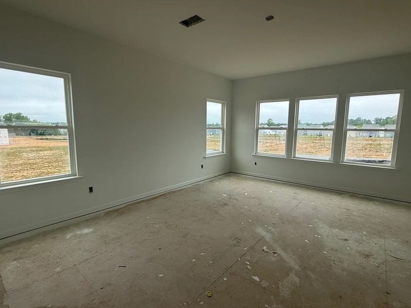 In-progress construction of a new home in The Point, Rolesville, NC (Image 26).
