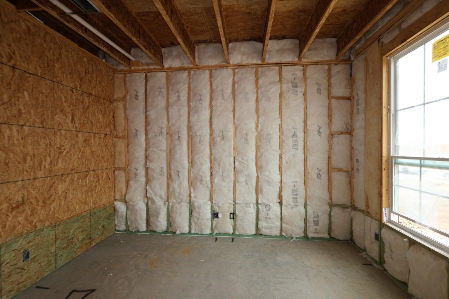 In-progress construction of a new home in Dunham Pointe, Cypress, TX (Image 8).