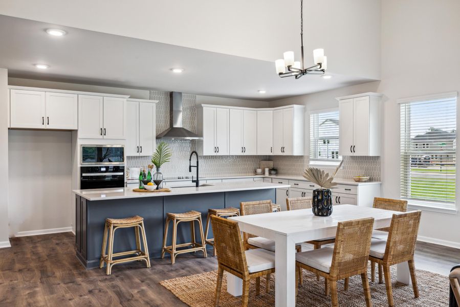 Representative furnished interior of a home built from the Juniper Ii by Beazer Homes in The Oaks, Goose Creek (Image 11).