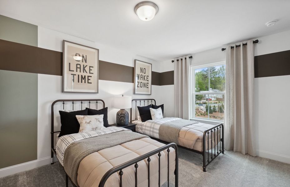 Furnished interior view inside a new home in Hamilton Place, Cartersville (Image 30).