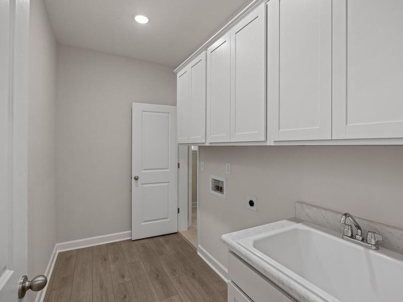 Furnished interior view inside a new home in Sage on North Main, Wake Forest (Image 4).