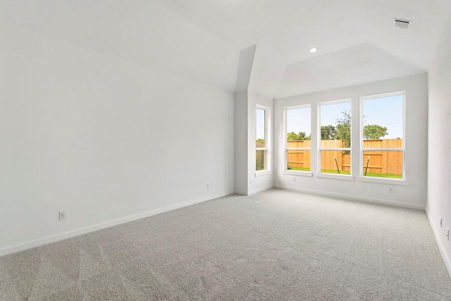 Spacious owner's suite