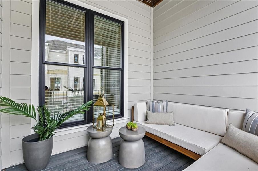 View of patio / terrace with outdoor lounge area