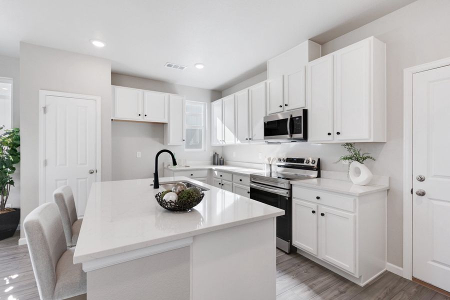 Furnished interior view inside a new home in Spring Valley, Greenwood Village (Image 16).