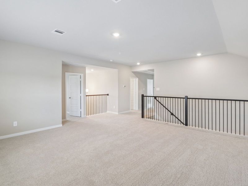 Spacious, unfurnished interior of a new home in Pine Lake Cove - Classic Series, Montgomery (Image 15). Spacious, unfurnished interior of a new home in Pine Lake Cove - Classic Series, Montgomery (Image 15).