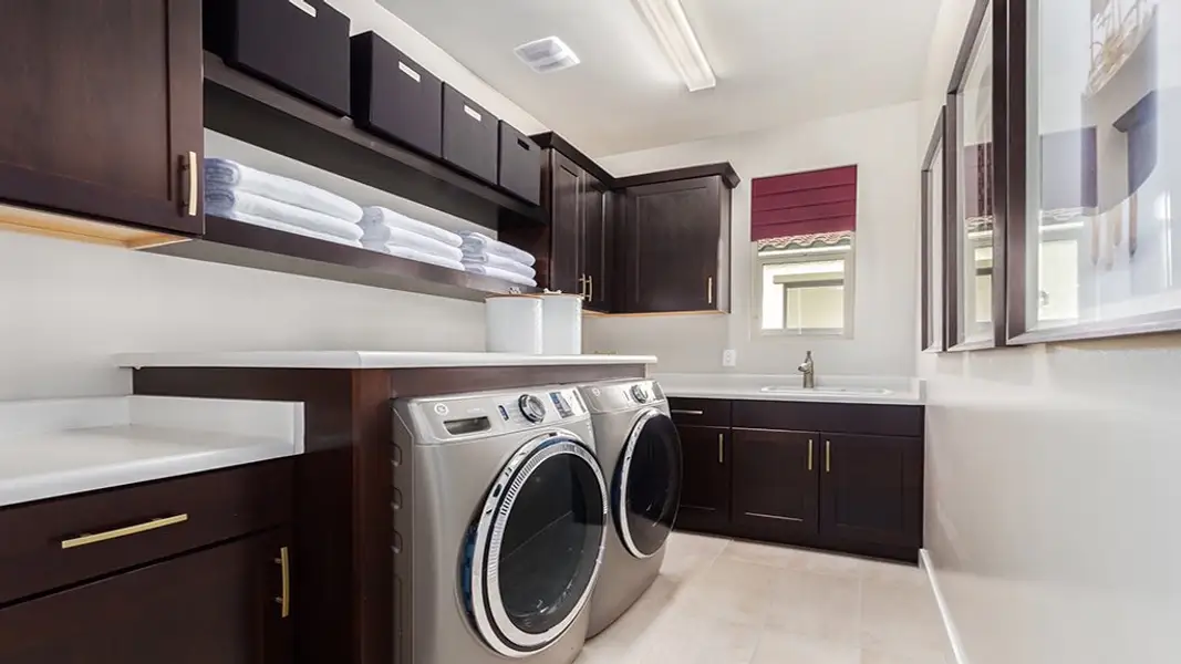 Representative furnished interior of a home built from the Pinnacle by Taylor Morrison in Tierra Montana Encore Collection, Laveen (Image 31). Representative furnished interior of a home built from the Pinnacle by Taylor Morrison in Tierra Montana Encore Collection, Laveen (Image 31).