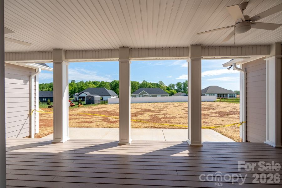Exterior details and patio area of a home in , Salisbury (Image 19).