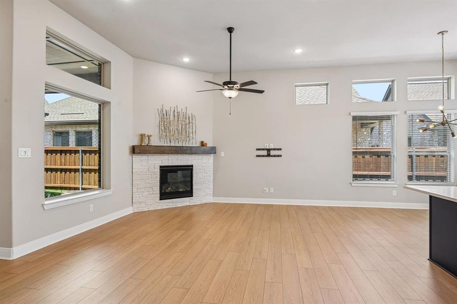 Spacious, unfurnished interior of a new home in Elements at Viridian - Garden Series, Arlington (Image 14). Spacious, unfurnished interior of a new home in Elements at Viridian - Garden Series, Arlington (Image 14).