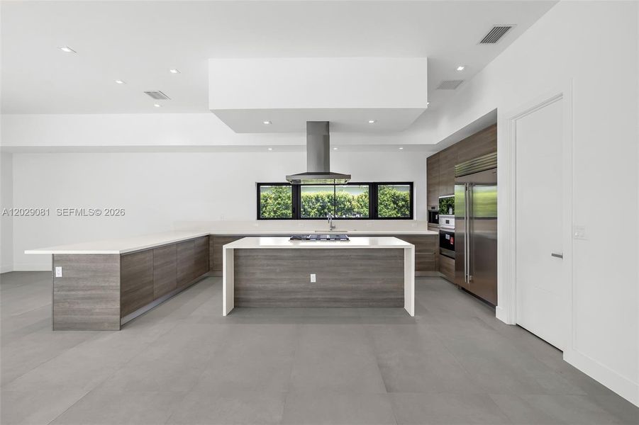 Furnished interior view inside a new home in , Weston (Image 8).
