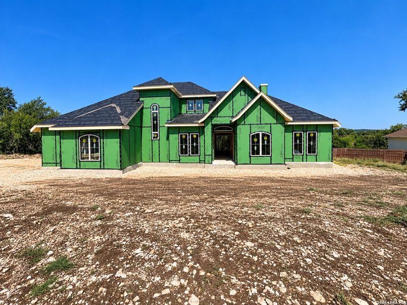 In-progress construction of a new home in , New Braunfels, TX (Image 24).