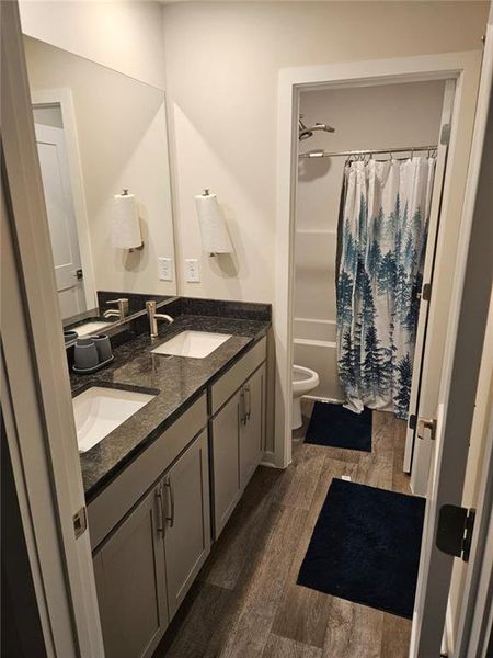 Furnished interior view inside a new home in Fern Dale, Fairburn (Image 8).