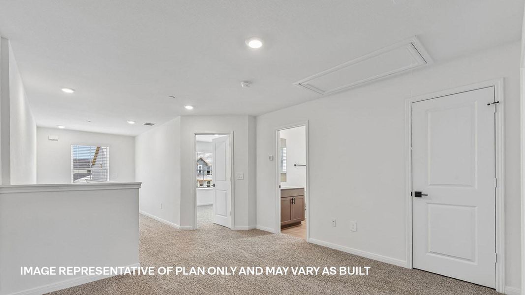 Spacious, unfurnished interior of a new home in Avery Centre, Round Rock (Image 38).