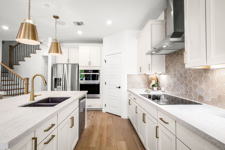 Representative furnished interior of a home built from the Waller by Pulte Homes in Monarch on Main, Round Rock (Image 33). Representative furnished interior of a home built from the Waller by Pulte Homes in Monarch on Main, Round Rock (Image 33).