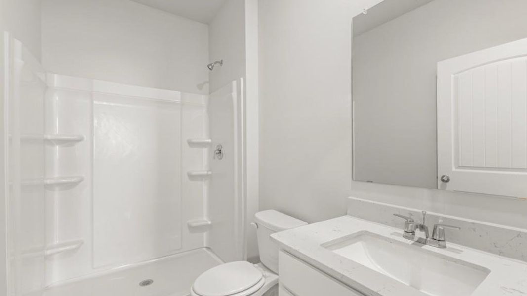Furnished interior view inside a new home in Liberty Crossing, Braselton (Image 12).