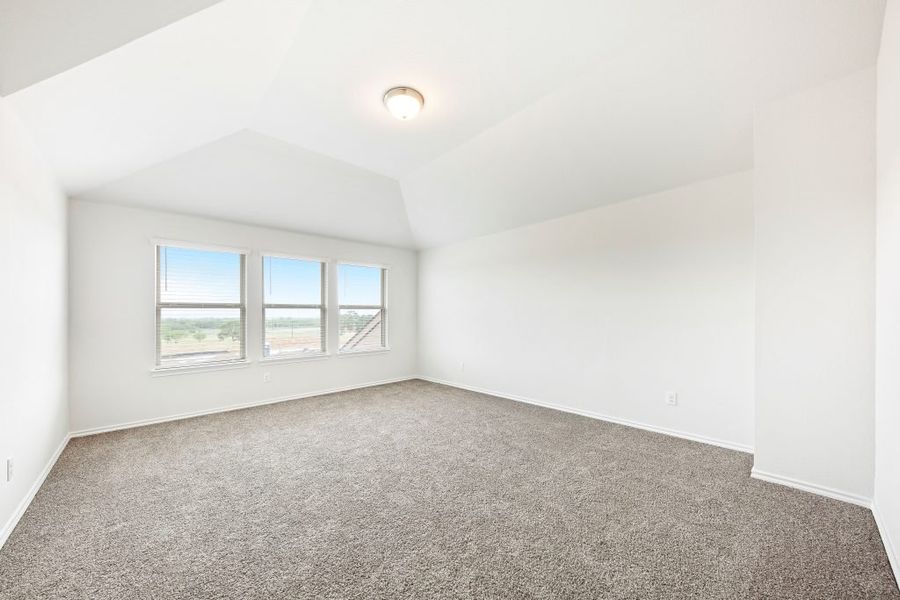 Representative exterior photo of a completed home built from the Radcliffe II by Impression Homes in Stone Eagle, Azle, TX (Image 20).