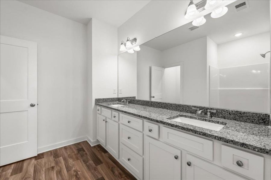 Furnished interior view inside a new home in , Statham (Image 12).