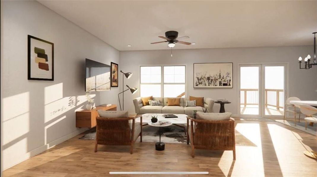 Furnished interior view inside a new home in , Rome (Image 4). Furnished interior view inside a new home in , Rome (Image 4).