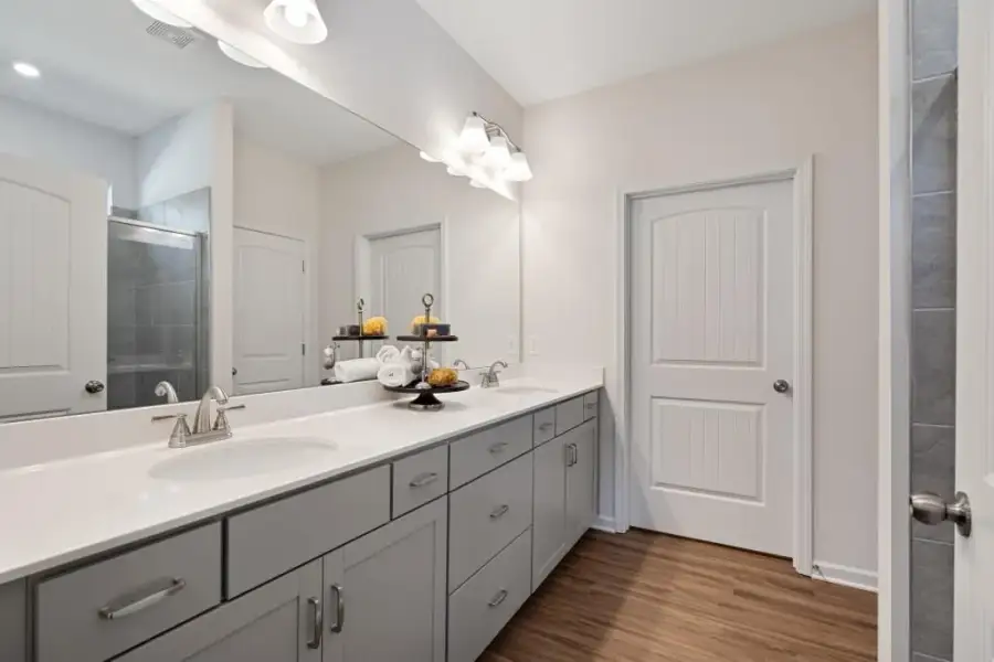 Furnished interior view inside a new home in The Stiles, Cartersville (Image 28).