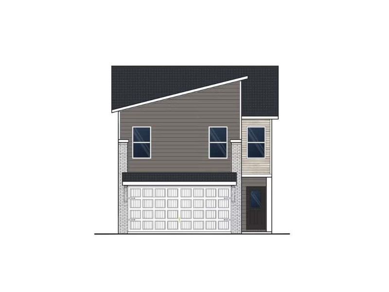 Exterior rendering of this home design in The Enclave at Stonewall Station, Union City, GA (Image 1). Exterior rendering of this home design in The Enclave at Stonewall Station, Union City, GA (Image 1).