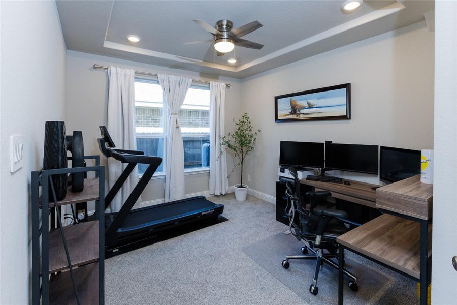 Furnished interior view inside a new home in Amira: Heritage Collection, Tomball (Image 19).