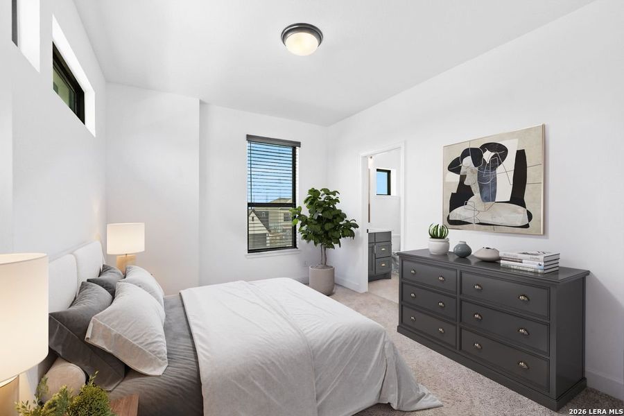 Furnished interior view inside a new home in Esperanza, Boerne (Image 18).